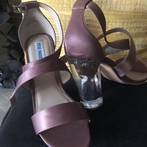 Steve Madden Sandal Heel (Mauve Color)